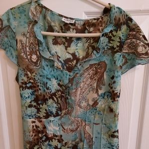 3 piece set. Top, tank and skirt